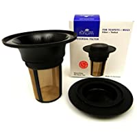 Los mejores  - Finum 4217000 - Filtro de té universal- color negro